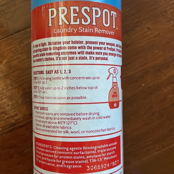 Melaleuca Prespot 4x Concentrated Laundry Stain Remover 8 oz - Picture 6 of 6